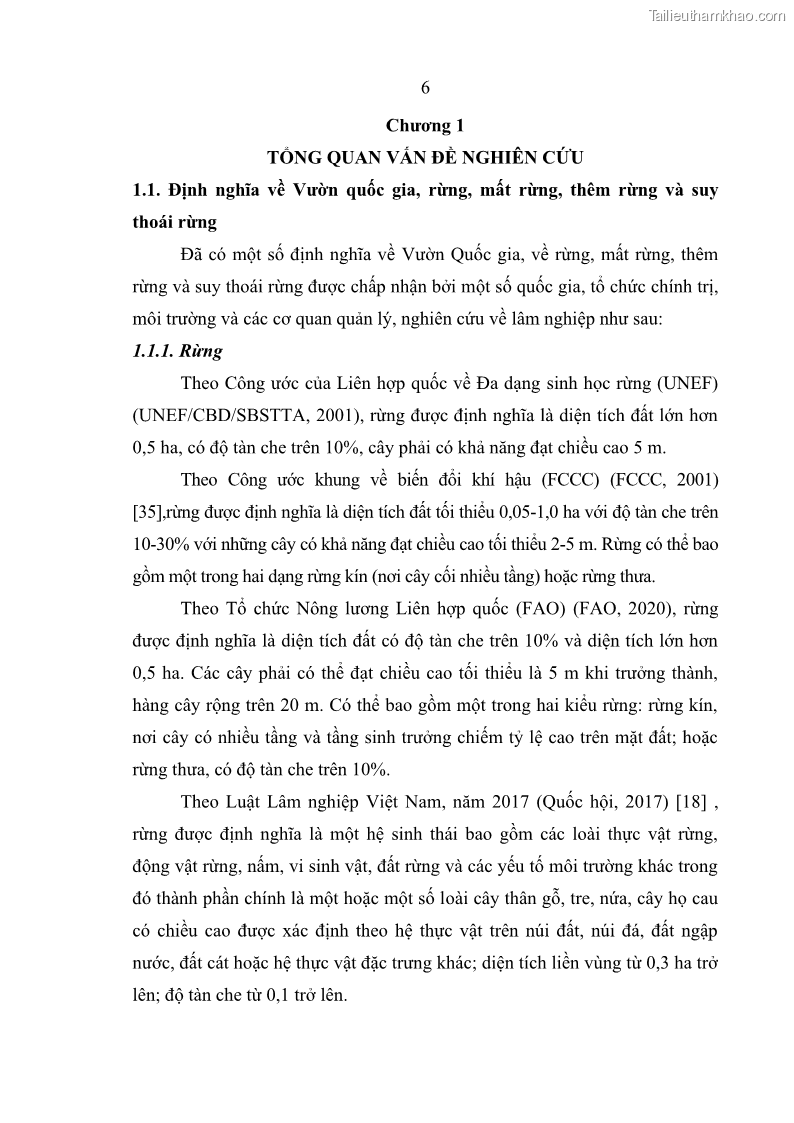 Luận án tiến sĩ lâm nghiệp Nghiên cứu ứng dụng công nghệ địa không gian trong quản lý tài nguyên rừng tại khu vực Vườn Quốc gia Nam Ka Đinh, nước Cộng hòa Dân chủ Nhân dân Lào - 2 Trang 19