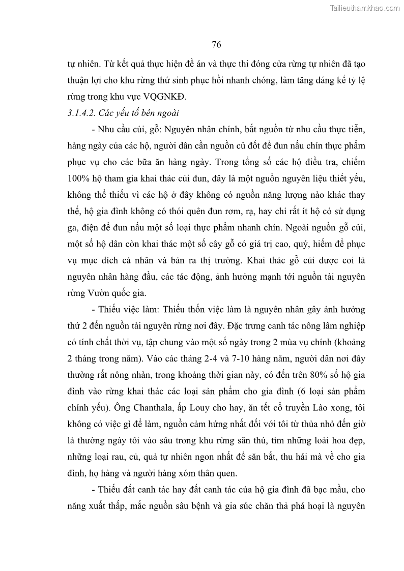 Luận án tiến sĩ lâm nghiệp Nghiên cứu ứng dụng công nghệ địa không gian trong quản lý tài nguyên rừng tại khu vực Vườn Quốc gia Nam Ka Đinh, nước Cộng hòa Dân chủ Nhân dân Lào - 8 Trang 89
