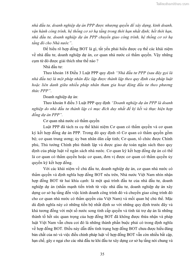 Luận án tiến sĩ luật học Hợp đồng xây dựng - kinh doanh - chuyển giao trong các dự án về giao thông đường bộ theo pháp luật Việt Nam hiện nay - 4 Trang 41