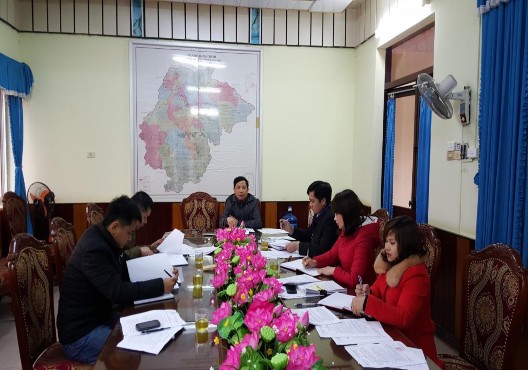 Công tác chuẩn bị Đăng ký phòng họp Tổ chức tại phòng họp chung của 1