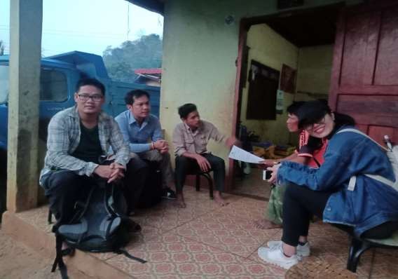 9 Nhóm điềm tra liên hệ xin phép Trưởng thôn 10 Nhóm điều tra ở tỉnh Xiêng 13