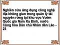 Nghiên cứu ứng dụng công nghệ địa không gian trong quản lý tài nguyên rừng tại khu vực Vườn Quốc gia Nam Ka Đinh, nước Cộng hòa Dân chủ Nhân dân Lào - 23