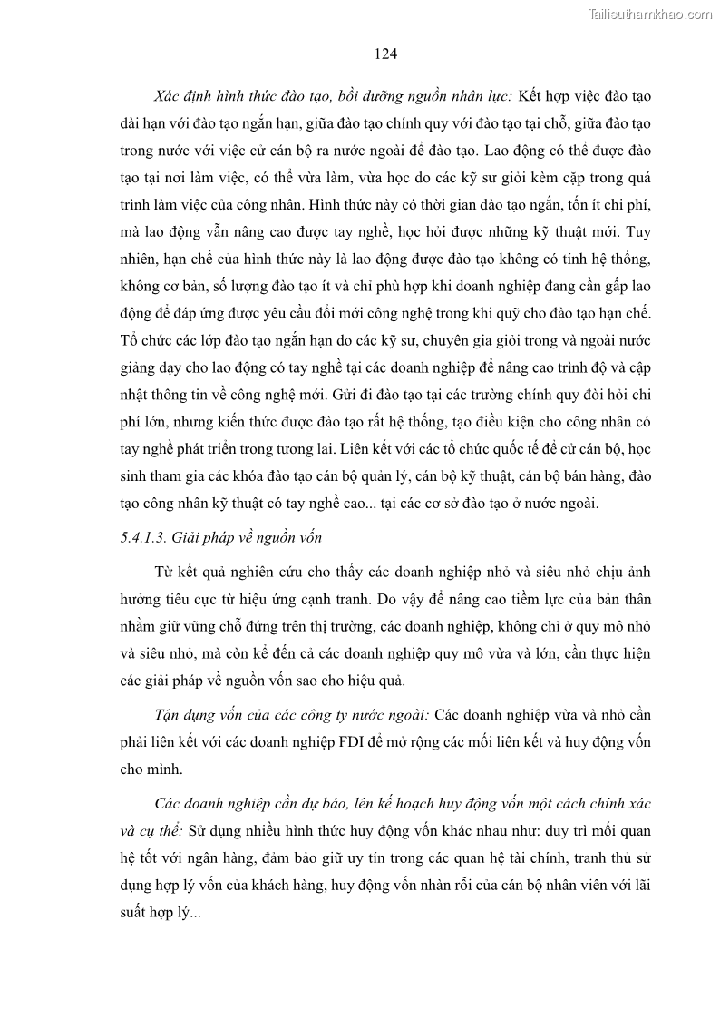 Luận án tiến sĩ quản trị kinh doanh Hiệu ứng lan tỏa của đầu tư trực tiếp nước ngoài FDI tại tỉnh Savannakhet, Lào - 12 Trang 136