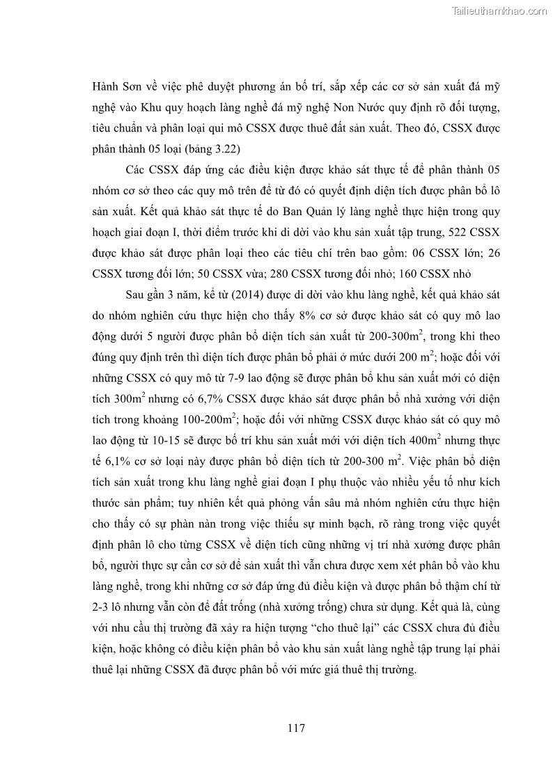 Luận án tiến sĩ quản trị kinh doanh Phát triển làng nghề truyền thống đá mỹ nghệ Non Nước - 11 Trang 131