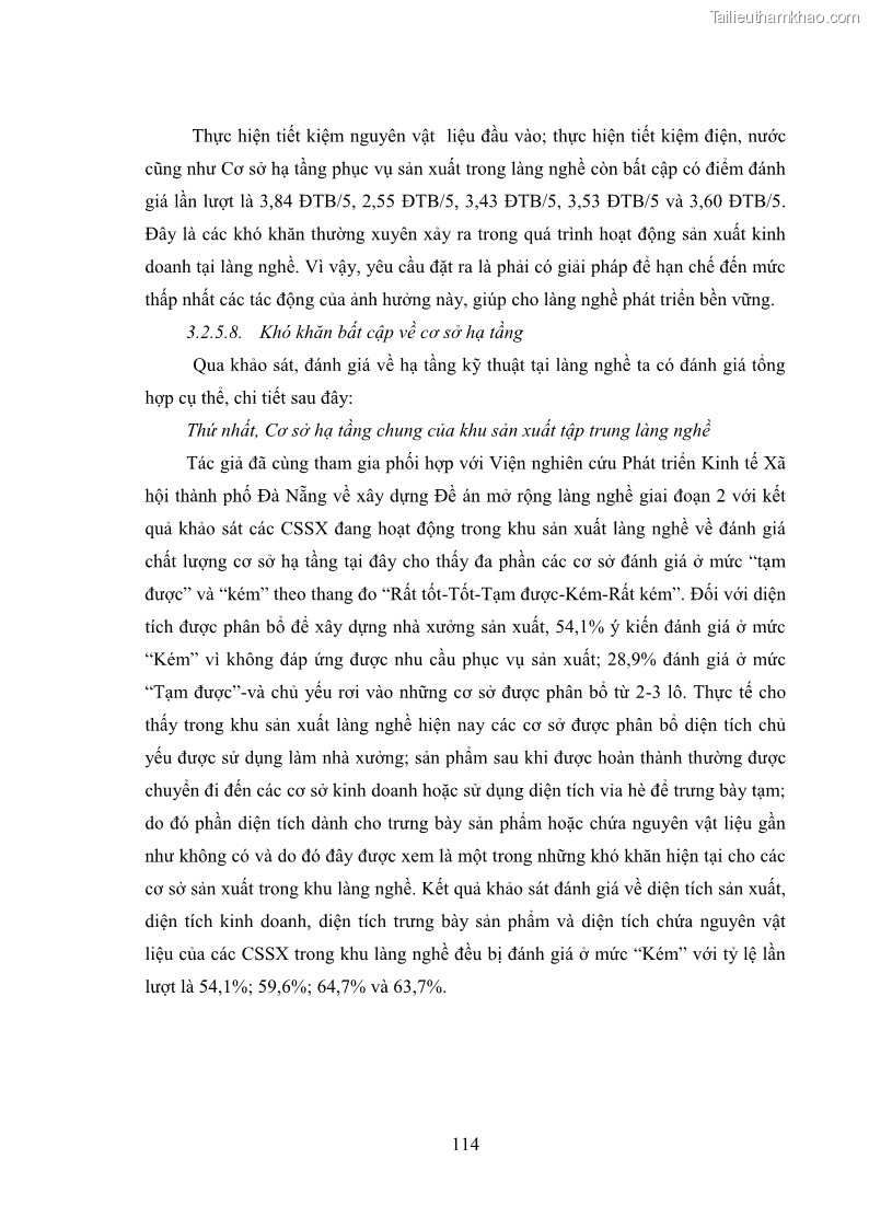 Luận án tiến sĩ quản trị kinh doanh Phát triển làng nghề truyền thống đá mỹ nghệ Non Nước - 11 Trang 128