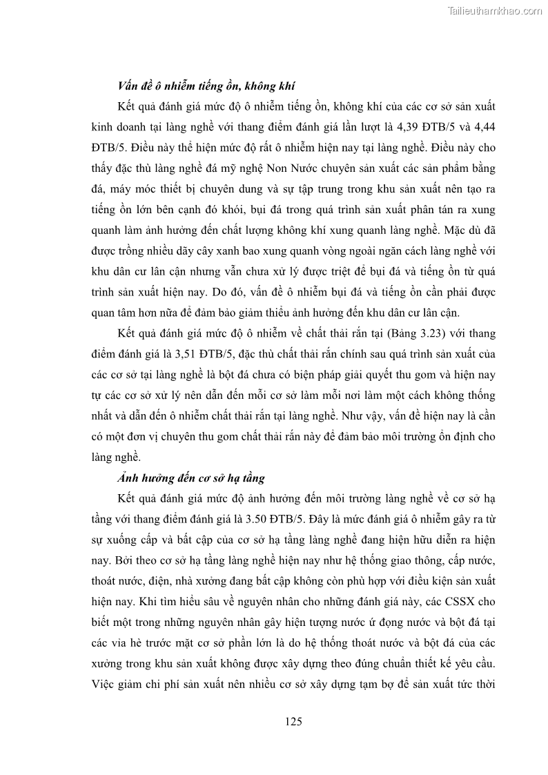 Luận án tiến sĩ quản trị kinh doanh Phát triển làng nghề truyền thống đá mỹ nghệ Non Nước - 12 Trang 139