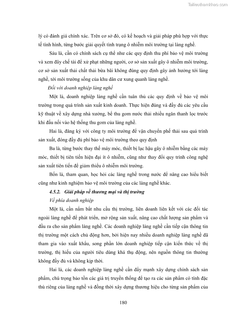 Luận án tiến sĩ quản trị kinh doanh Phát triển làng nghề truyền thống đá mỹ nghệ Non Nước - 17 Trang 194