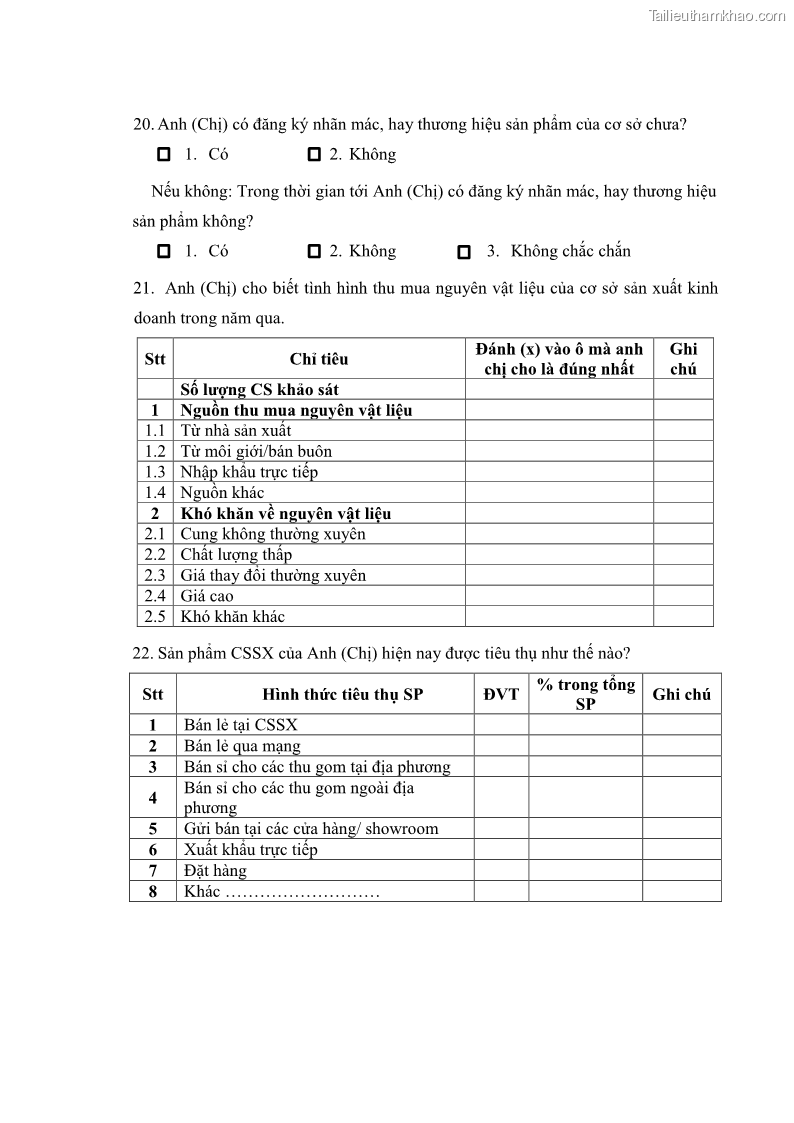 Luận án tiến sĩ quản trị kinh doanh Phát triển làng nghề truyền thống đá mỹ nghệ Non Nước - 19 Trang 222