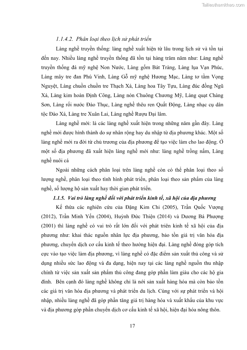 Luận án tiến sĩ quản trị kinh doanh Phát triển làng nghề truyền thống đá mỹ nghệ Non Nước - 3 Trang 31