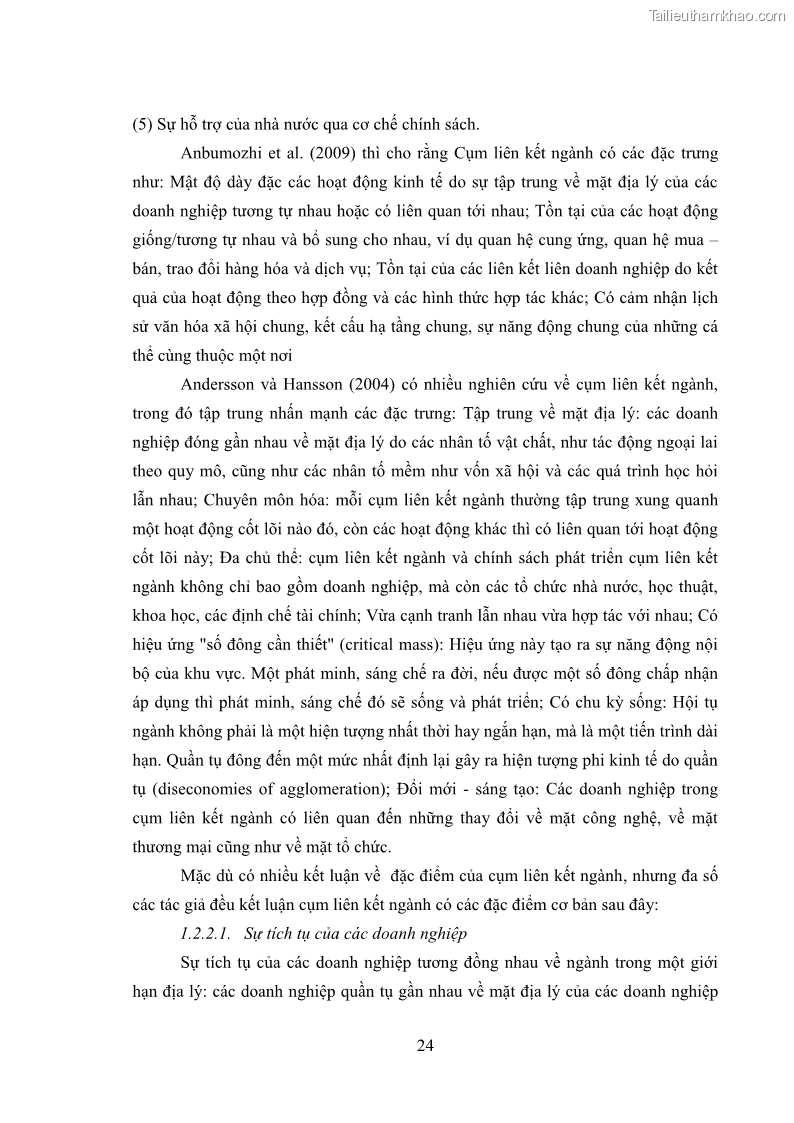 Luận án tiến sĩ quản trị kinh doanh Phát triển làng nghề truyền thống đá mỹ nghệ Non Nước - 4 Trang 38
