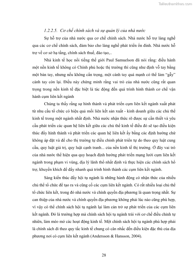 Luận án tiến sĩ quản trị kinh doanh Phát triển làng nghề truyền thống đá mỹ nghệ Non Nước - 4 Trang 42