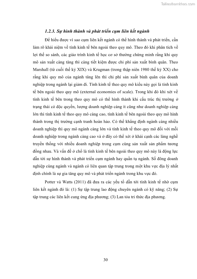 Luận án tiến sĩ quản trị kinh doanh Phát triển làng nghề truyền thống đá mỹ nghệ Non Nước - 4 Trang 44