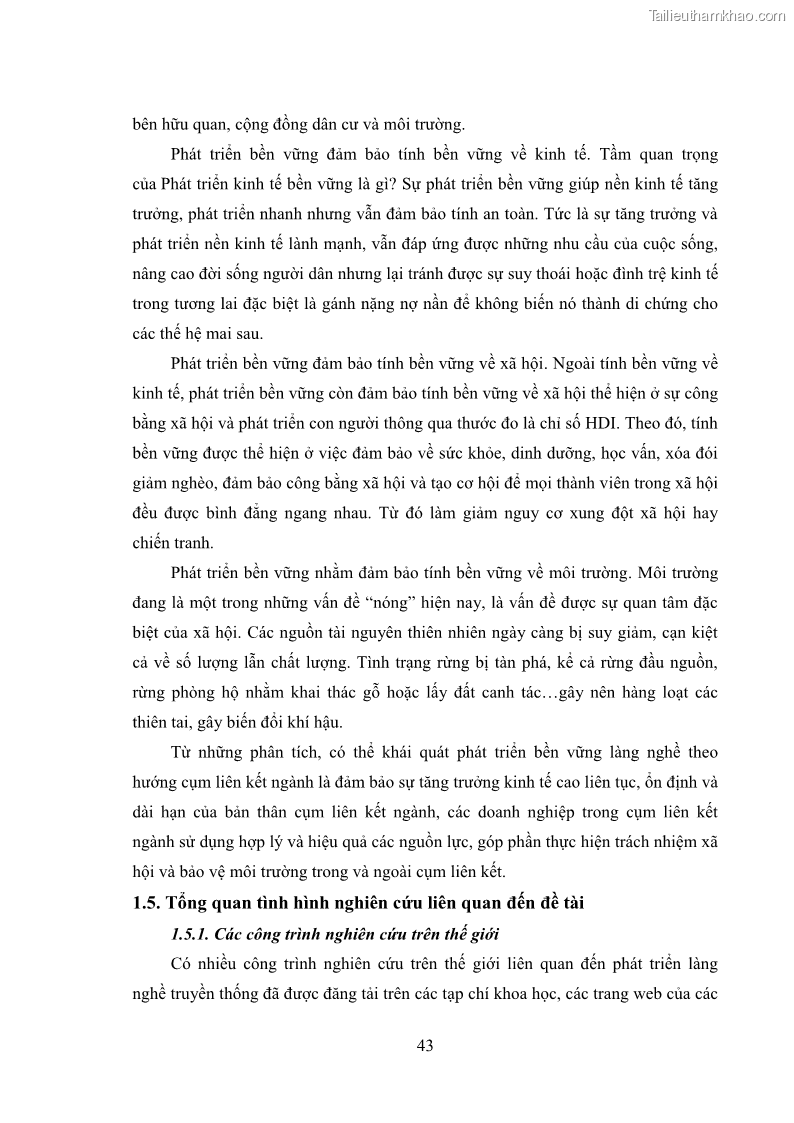 Luận án tiến sĩ quản trị kinh doanh Phát triển làng nghề truyền thống đá mỹ nghệ Non Nước - 5 Trang 57