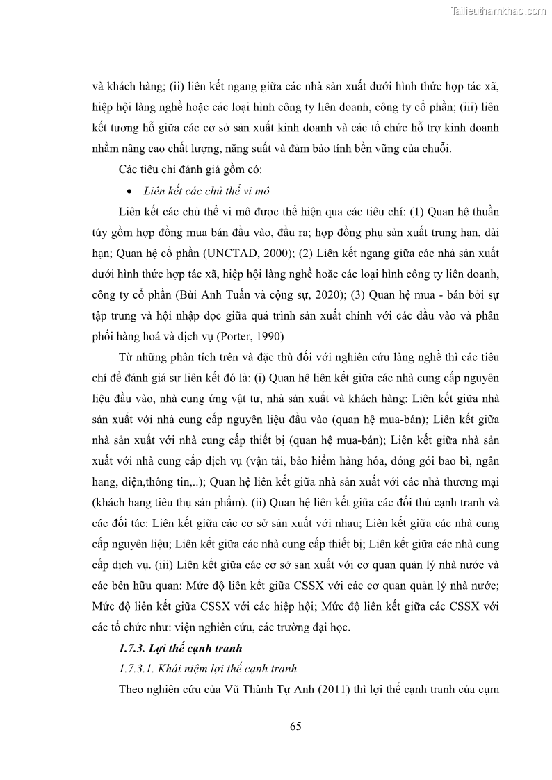Luận án tiến sĩ quản trị kinh doanh Phát triển làng nghề truyền thống đá mỹ nghệ Non Nước - 7 Trang 79