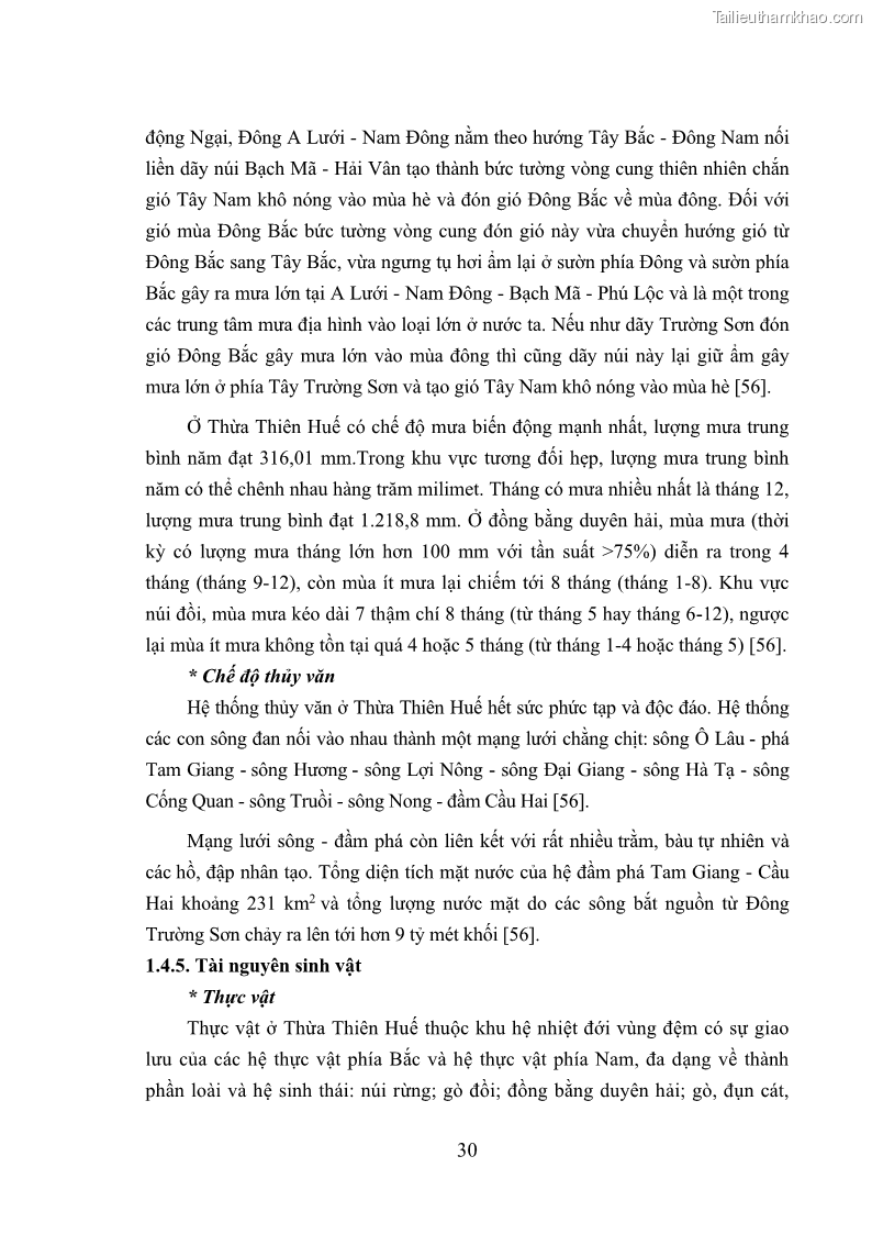 Luận án tiến sĩ sinh học Khu hệ Thân mềm Chân bụng Mollusca: Gastropoda ở nước ngọt và trên cạn Thừa Thiên Huế - 4 Trang 43