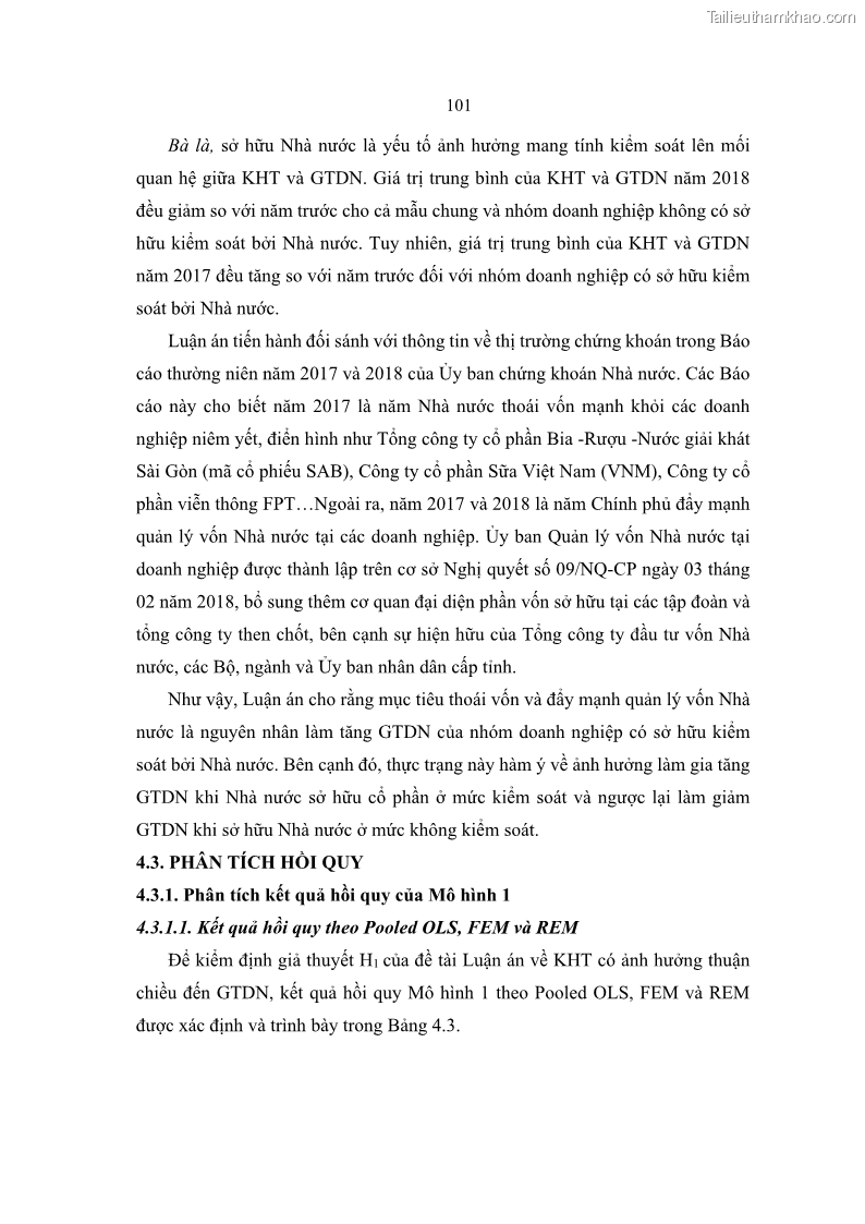 Luận án tiến sĩ tài chính ngân hàng Ảnh hưởng của kế hoạch thuế đến giá trị doanh nghiệp: Trường hợp các doanh nghiệp phi tài chính niêm yết ở Việt Nam - 10 Trang 115