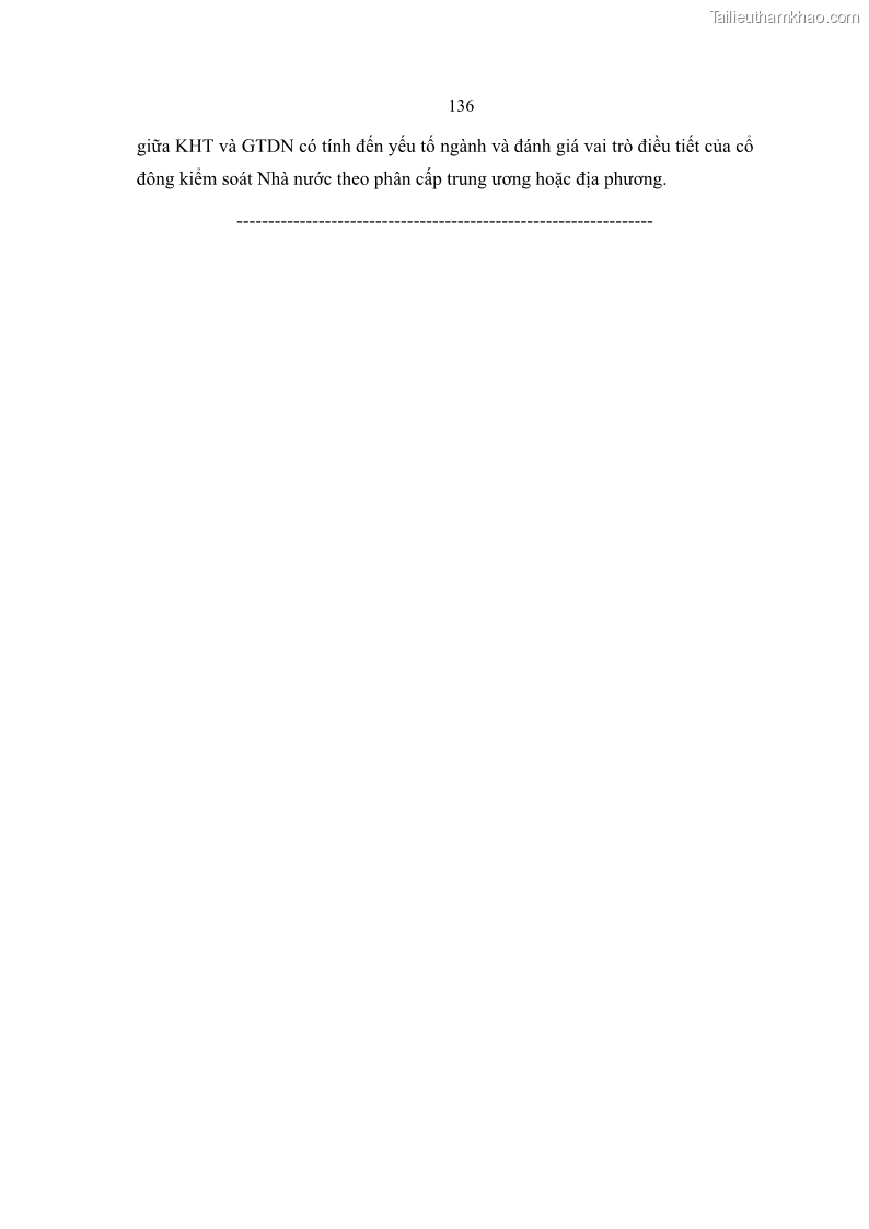 Luận án tiến sĩ tài chính ngân hàng Ảnh hưởng của kế hoạch thuế đến giá trị doanh nghiệp: Trường hợp các doanh nghiệp phi tài chính niêm yết ở Việt Nam - 13 Trang 150