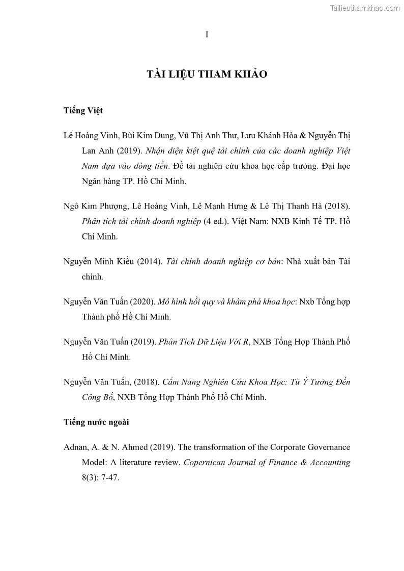 Luận án tiến sĩ tài chính ngân hàng Ảnh hưởng của kế hoạch thuế đến giá trị doanh nghiệp: Trường hợp các doanh nghiệp phi tài chính niêm yết ở Việt Nam - 13 Trang 152