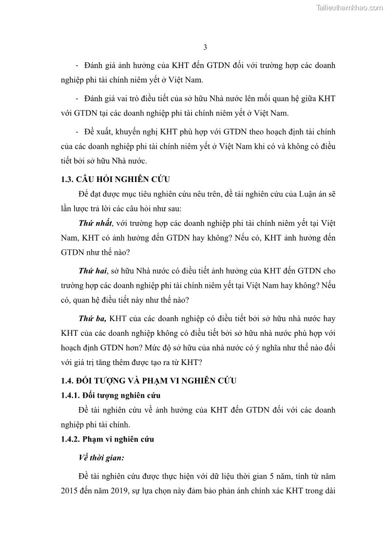 Luận án tiến sĩ tài chính ngân hàng Ảnh hưởng của kế hoạch thuế đến giá trị doanh nghiệp: Trường hợp các doanh nghiệp phi tài chính niêm yết ở Việt Nam - 2 Trang 17