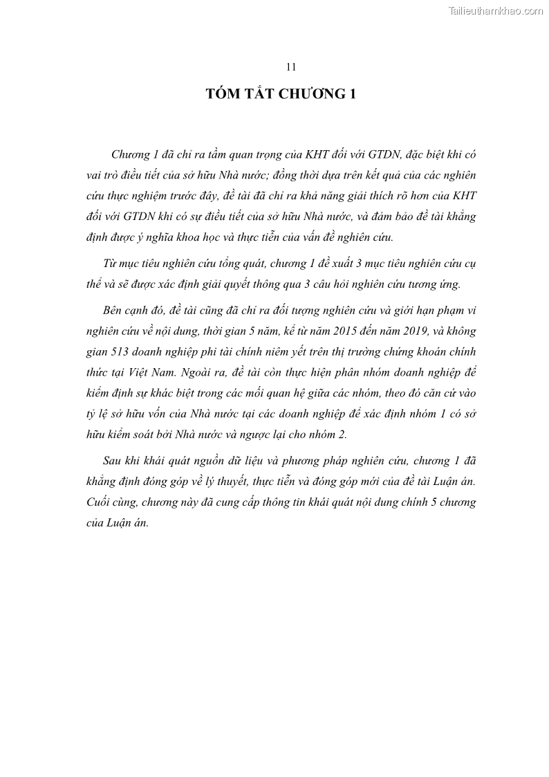 Luận án tiến sĩ tài chính ngân hàng Ảnh hưởng của kế hoạch thuế đến giá trị doanh nghiệp: Trường hợp các doanh nghiệp phi tài chính niêm yết ở Việt Nam - 3 Trang 25