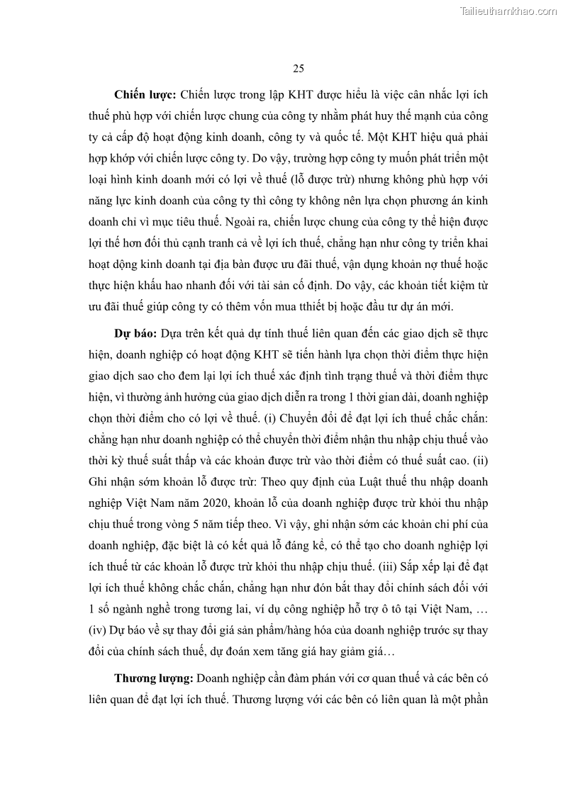 Luận án tiến sĩ tài chính ngân hàng Ảnh hưởng của kế hoạch thuế đến giá trị doanh nghiệp: Trường hợp các doanh nghiệp phi tài chính niêm yết ở Việt Nam - 4 Trang 39