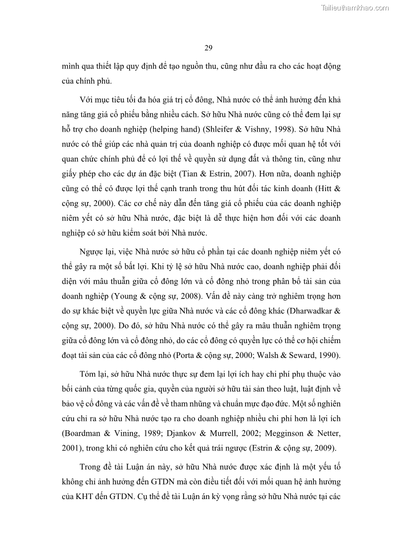 Luận án tiến sĩ tài chính ngân hàng Ảnh hưởng của kế hoạch thuế đến giá trị doanh nghiệp: Trường hợp các doanh nghiệp phi tài chính niêm yết ở Việt Nam - 4 Trang 43