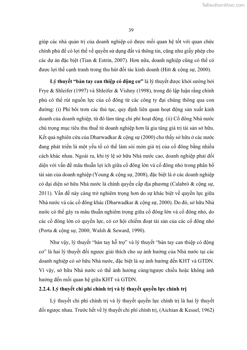 Luận án tiến sĩ tài chính ngân hàng Ảnh hưởng của kế hoạch thuế đến giá trị doanh nghiệp: Trường hợp các doanh nghiệp phi tài chính niêm yết ở Việt Nam - 5 Trang 53