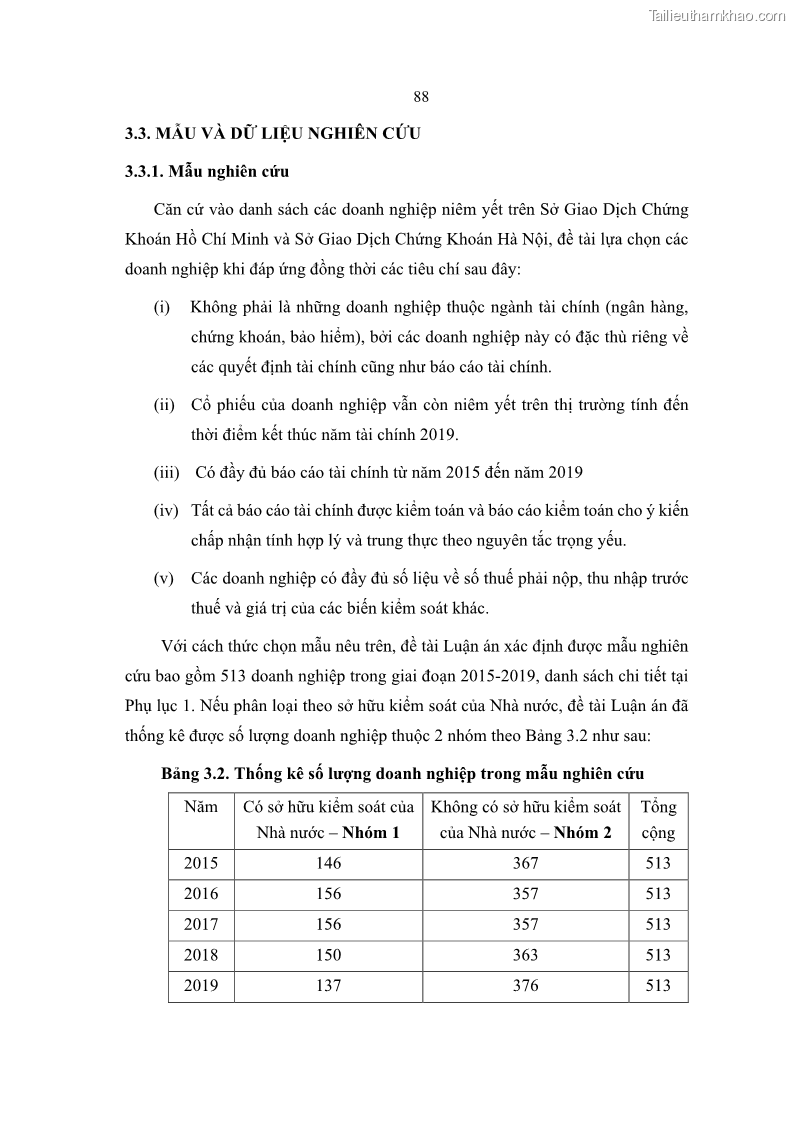 Luận án tiến sĩ tài chính ngân hàng Ảnh hưởng của kế hoạch thuế đến giá trị doanh nghiệp: Trường hợp các doanh nghiệp phi tài chính niêm yết ở Việt Nam - 9 Trang 102