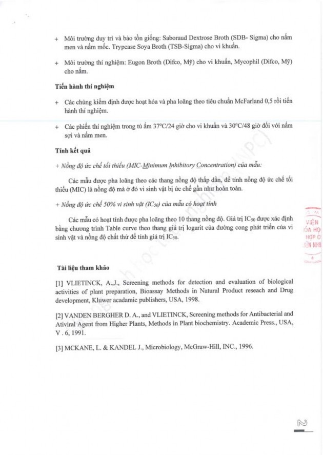 11 Cấu trúc hóa học của chất sạch CC1 2