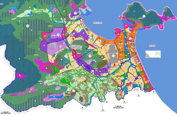 Hình 1 P Bản đồ chung thành phố Khu danh lam thắng cảnh Ngũ Hành Sơn Hình 2 P 1