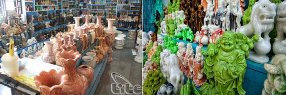 Hình 13 P Sản phẩm đá mỹ nghệ đã hoàn thiện Hình 14 P Khu trưng bày sản 13