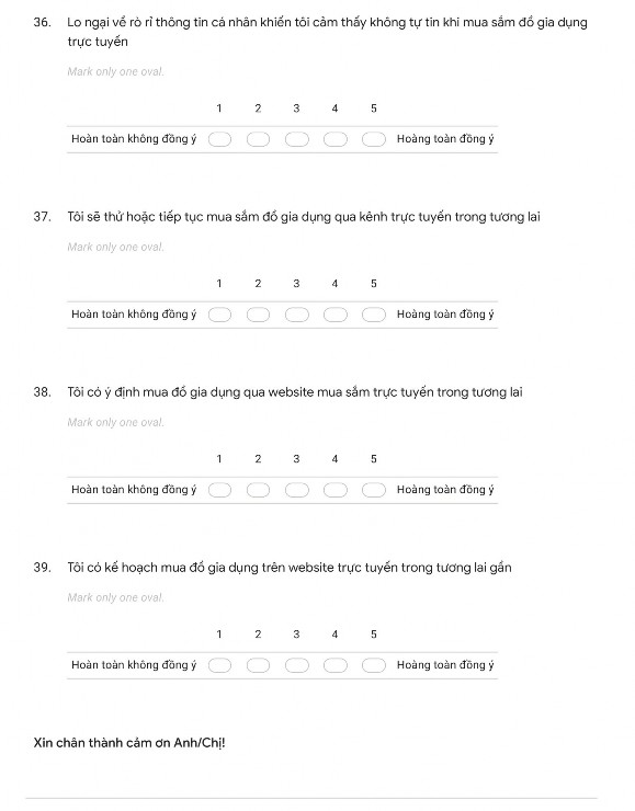 Các yếu tố ảnh hưởng đến ý định mua sắm đồ gia dụng qua kênh trực tuyến 11 8