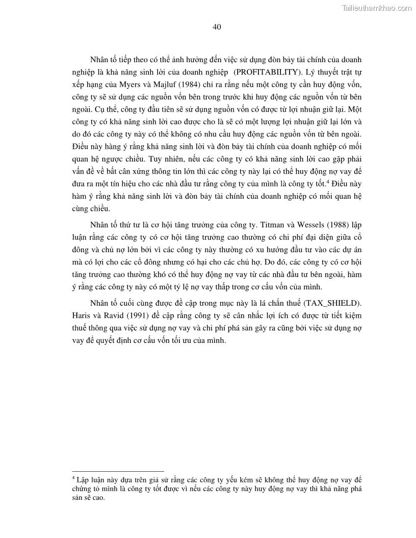Luận án tiến sĩ tài chính ngân hàng Nghiên cứu mối quan hệ giữa lợi suất cổ phiếu và thanh khoản thị trường - trường hợp các doanh nghiệp niêm yết trên thị trường chứng khoán Việt Nam - 4 Trang 47
