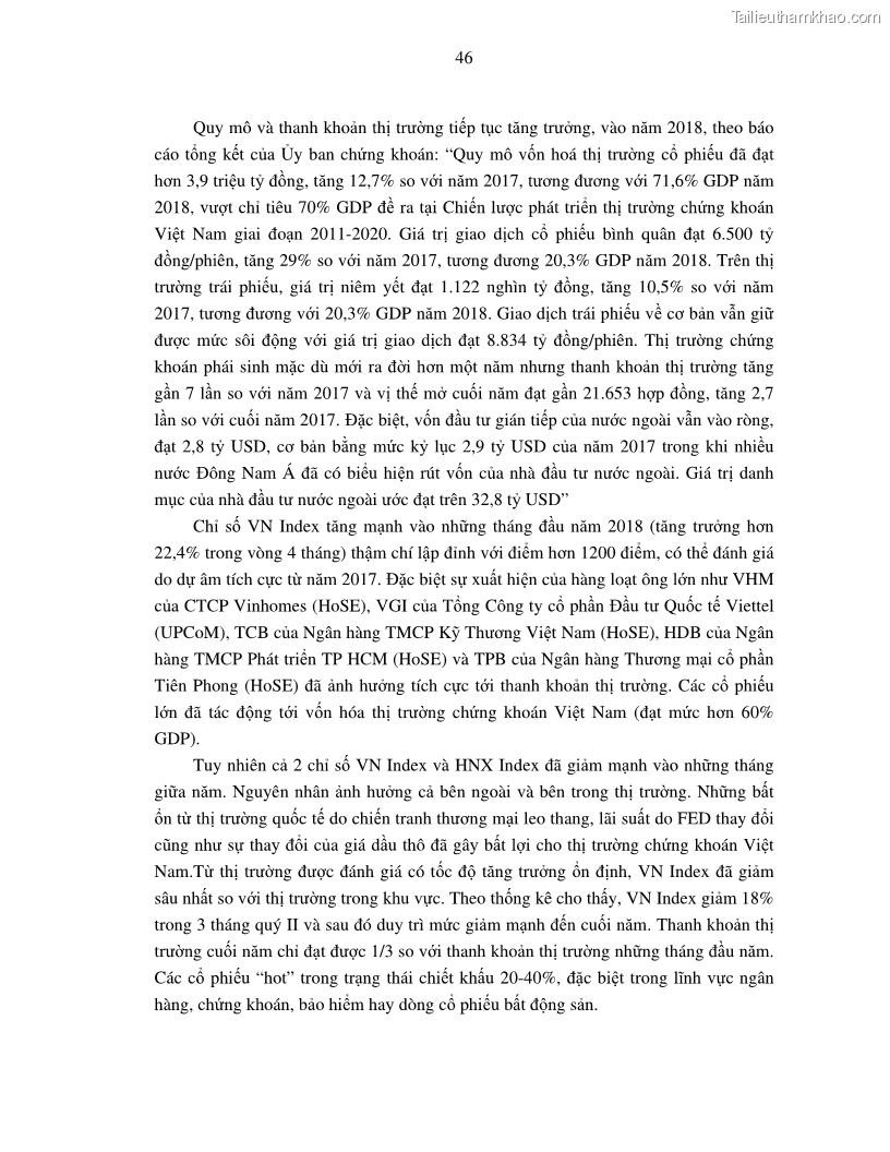 Luận án tiến sĩ tài chính ngân hàng Nghiên cứu mối quan hệ giữa lợi suất cổ phiếu và thanh khoản thị trường - trường hợp các doanh nghiệp niêm yết trên thị trường chứng khoán Việt Nam - 5 Trang 53