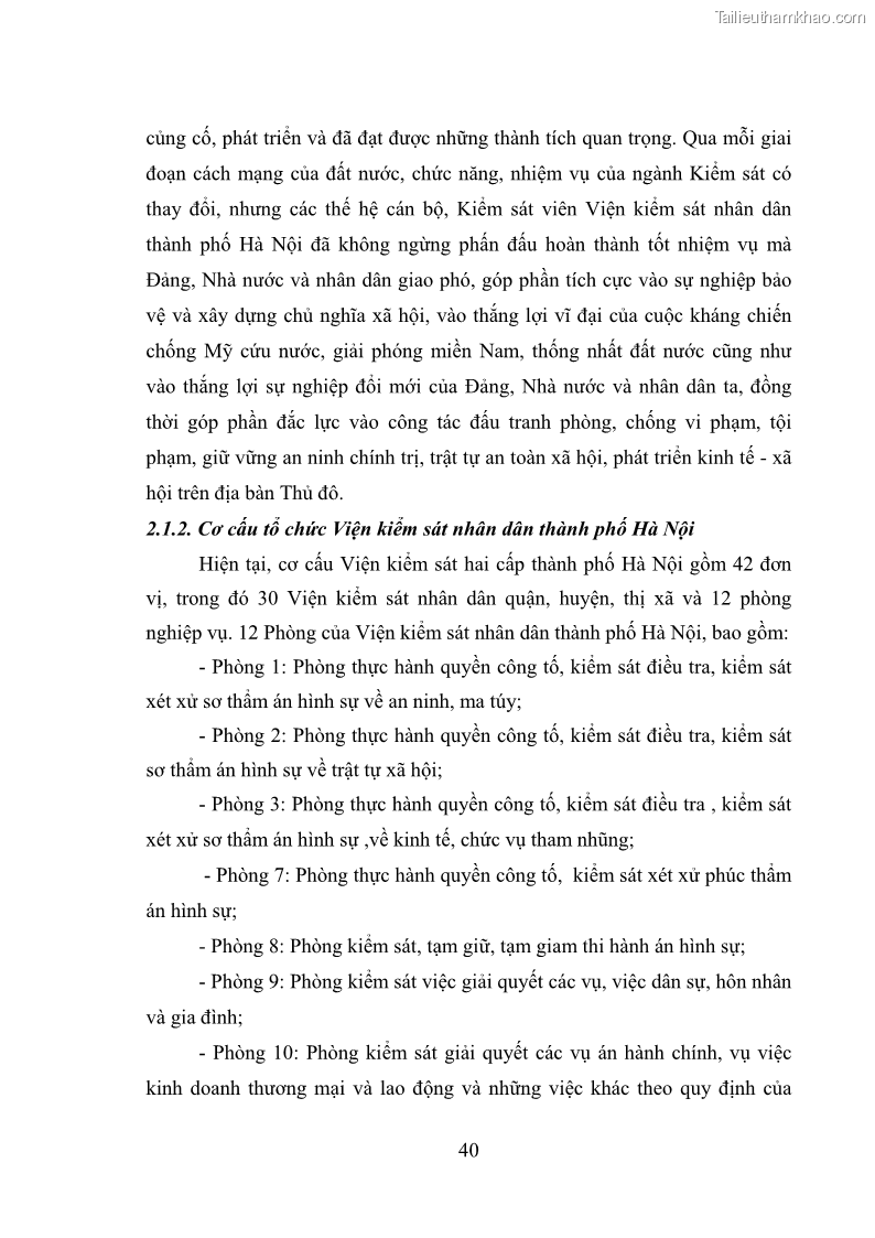Luận văn thạc sĩ Bảo đảm quyền trẻ em trong các vụ án xâm hại tình dục tại Viện kiểm sát nhân dân thành phố Hà Nội - 5 Trang 49
