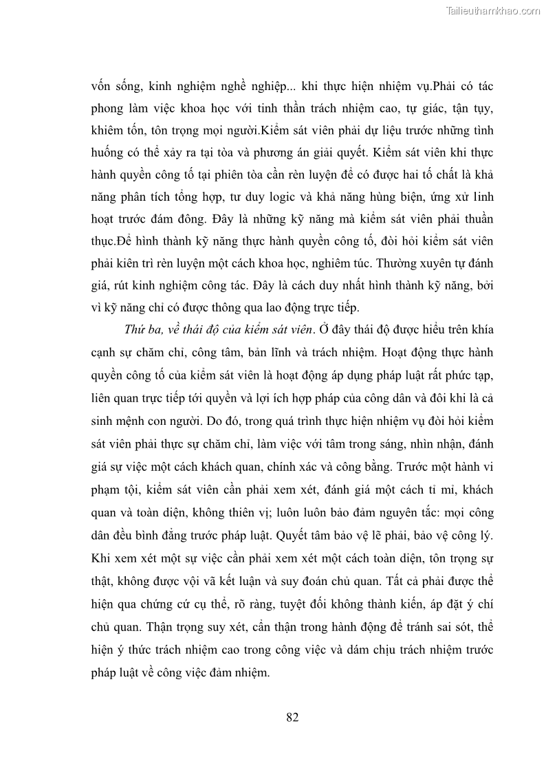 Luận văn thạc sĩ Bảo đảm quyền trẻ em trong các vụ án xâm hại tình dục tại Viện kiểm sát nhân dân thành phố Hà Nội - 8 Trang 91