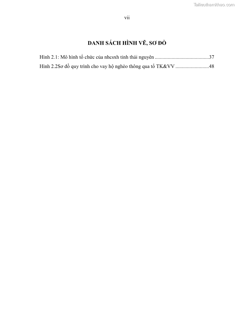Luận văn thạc sĩ kinh tế Chất lượng cho vay hộ nghèo tại Ngân hàng chính sách xã hội Việt Nam - Chi nhánh Thái Nguyên - 1 Trang 9