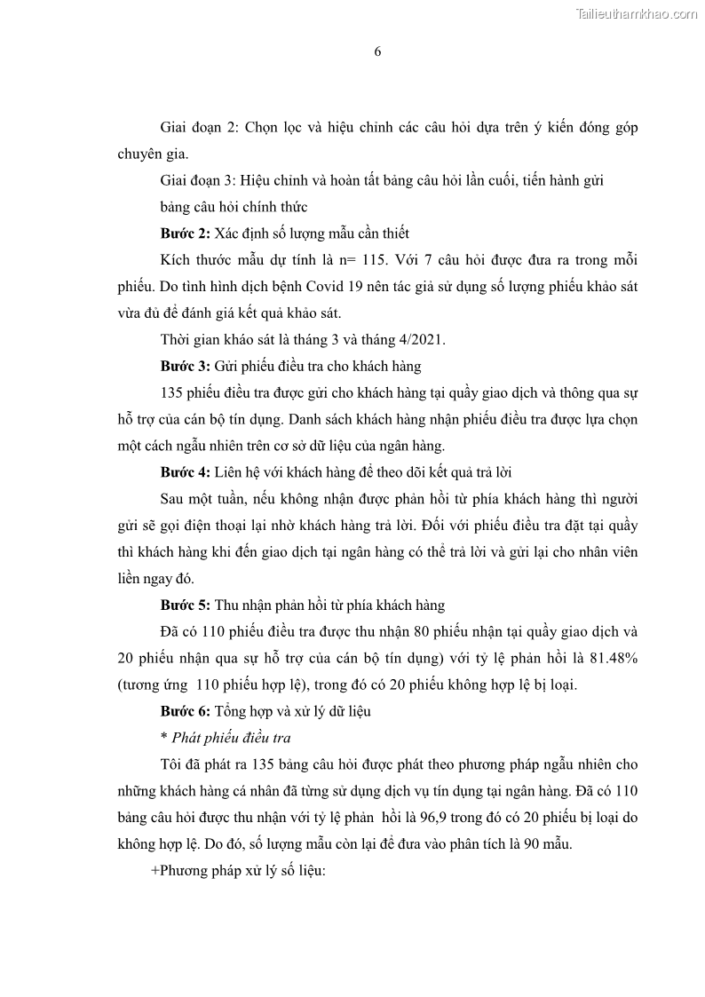 Luận văn thạc sĩ kinh tế Chất lượng cho vay hộ nghèo tại Ngân hàng chính sách xã hội Việt Nam - Chi nhánh Thái Nguyên - 2 Trang 16
