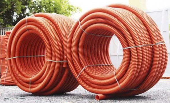 Hình 6 Sản phẩm ống nhựa gân xoắn HDPE 1 lớp Sản phẩm ống PVC lõi xoắn là 7