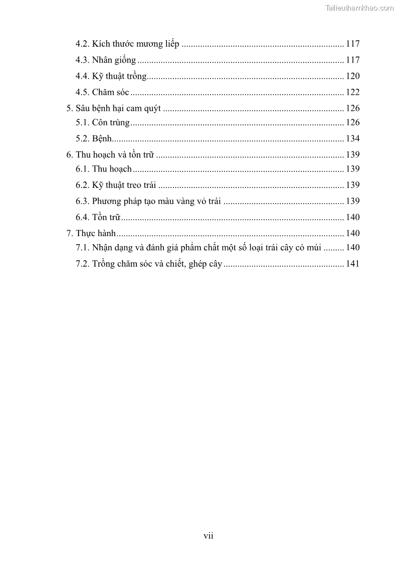 Giáo trình Cây ăn trái Nghề: Bảo vệ thực vật - Cao đẳng: Phần 1 - Trường Cao đẳng Cộng đồng Đồng Tháp - 1 Trang 8