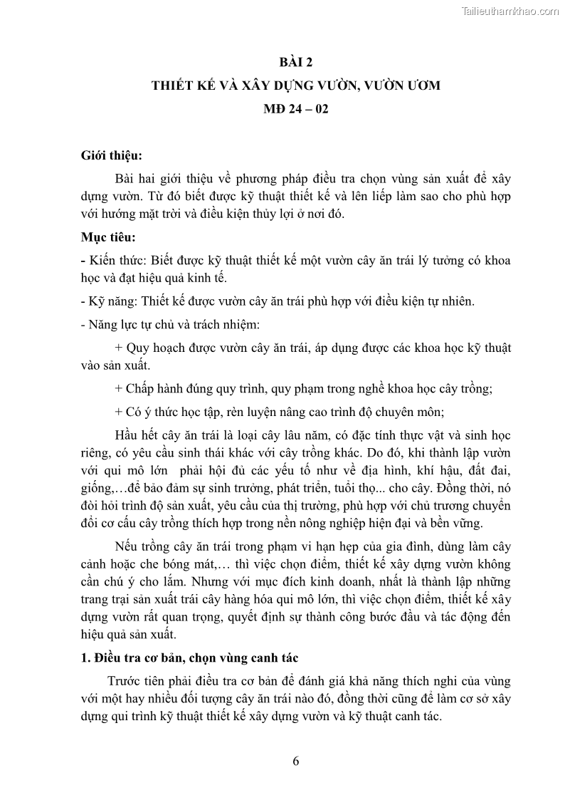 Giáo trình Cây ăn trái Nghề: Bảo vệ thực vật - Cao đẳng: Phần 1 - Trường Cao đẳng Cộng đồng Đồng Tháp - 2 Trang 18