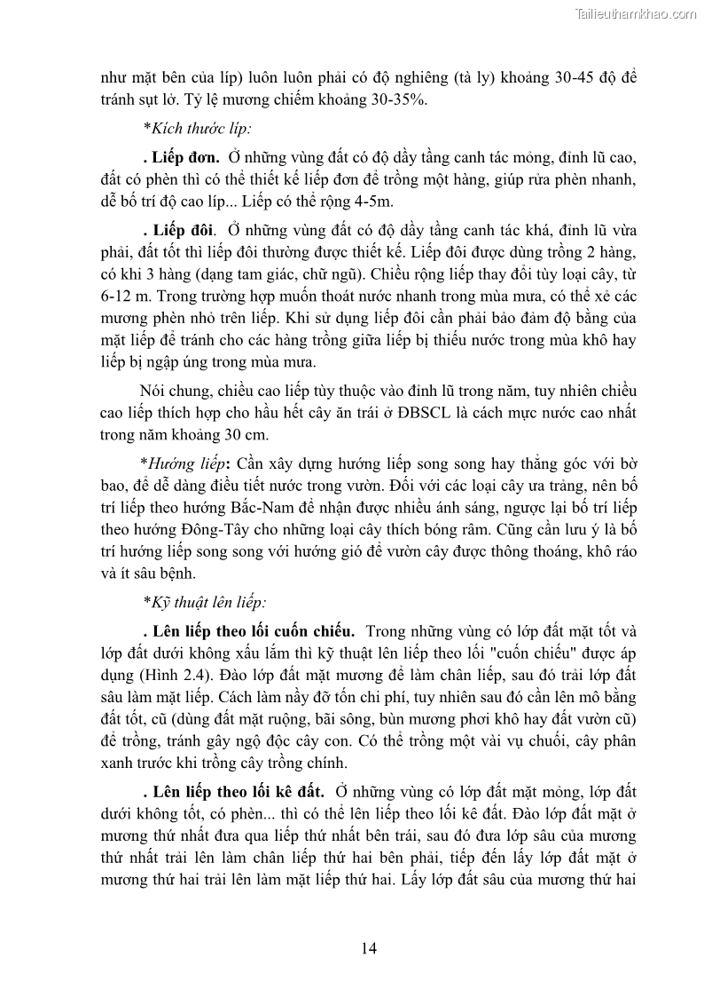 Giáo trình Cây ăn trái Nghề: Bảo vệ thực vật - Cao đẳng: Phần 1 - Trường Cao đẳng Cộng đồng Đồng Tháp - 3 Trang 26