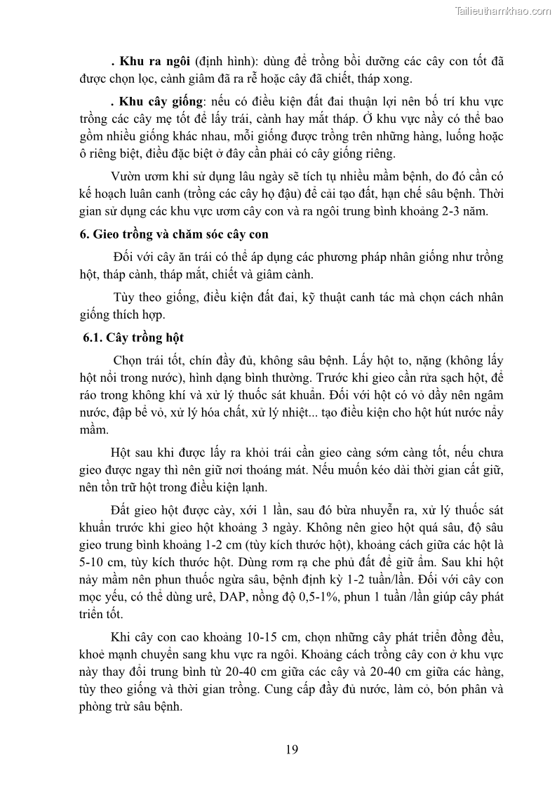 Giáo trình Cây ăn trái Nghề: Bảo vệ thực vật - Cao đẳng: Phần 1 - Trường Cao đẳng Cộng đồng Đồng Tháp - 3 Trang 31