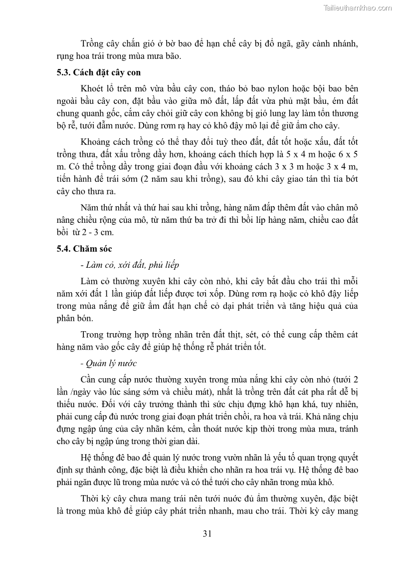 Giáo trình Cây ăn trái Nghề: Bảo vệ thực vật - Cao đẳng: Phần 1 - Trường Cao đẳng Cộng đồng Đồng Tháp - 4 Trang 43
