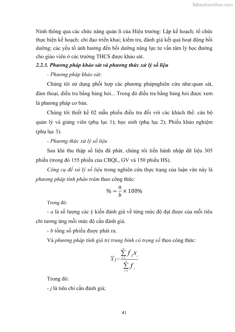 Luận văn thạc sĩ khoa học giáo dục Quản lý bồi dưỡng năng lực tư vấn tâm lý học đường cho giáo viên ở các trường trung học cơ sở thành phố Móng Cái, tỉnh Quảng Ninh - 5 Trang 53