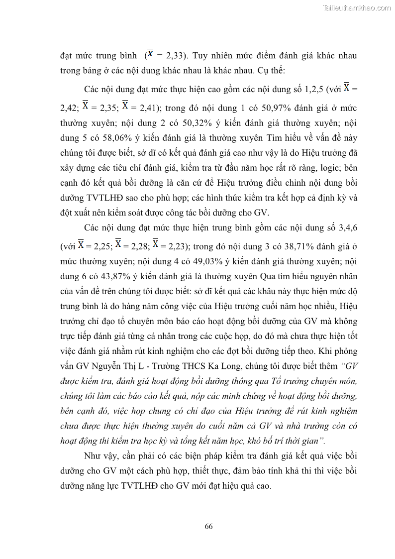 Luận văn thạc sĩ khoa học giáo dục Quản lý bồi dưỡng năng lực tư vấn tâm lý học đường cho giáo viên ở các trường trung học cơ sở thành phố Móng Cái, tỉnh Quảng Ninh - 7 Trang 78