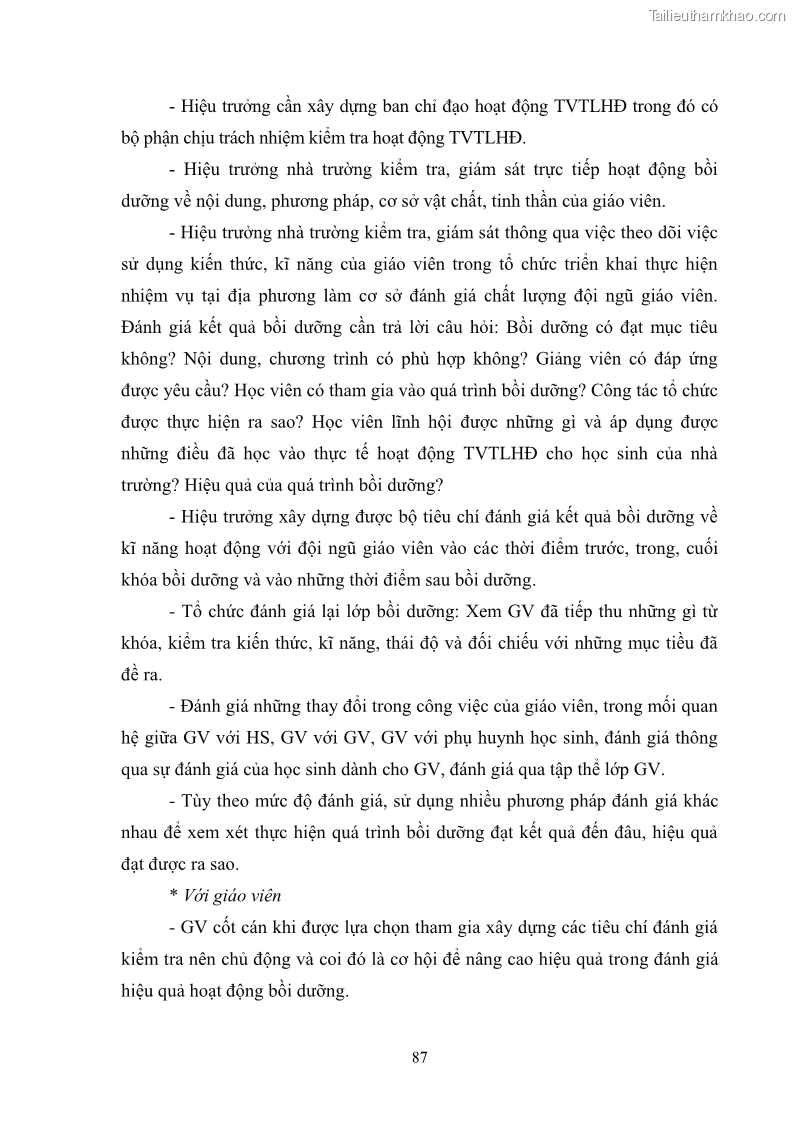 Luận văn thạc sĩ khoa học giáo dục Quản lý bồi dưỡng năng lực tư vấn tâm lý học đường cho giáo viên ở các trường trung học cơ sở thành phố Móng Cái, tỉnh Quảng Ninh - 9 Trang 99
