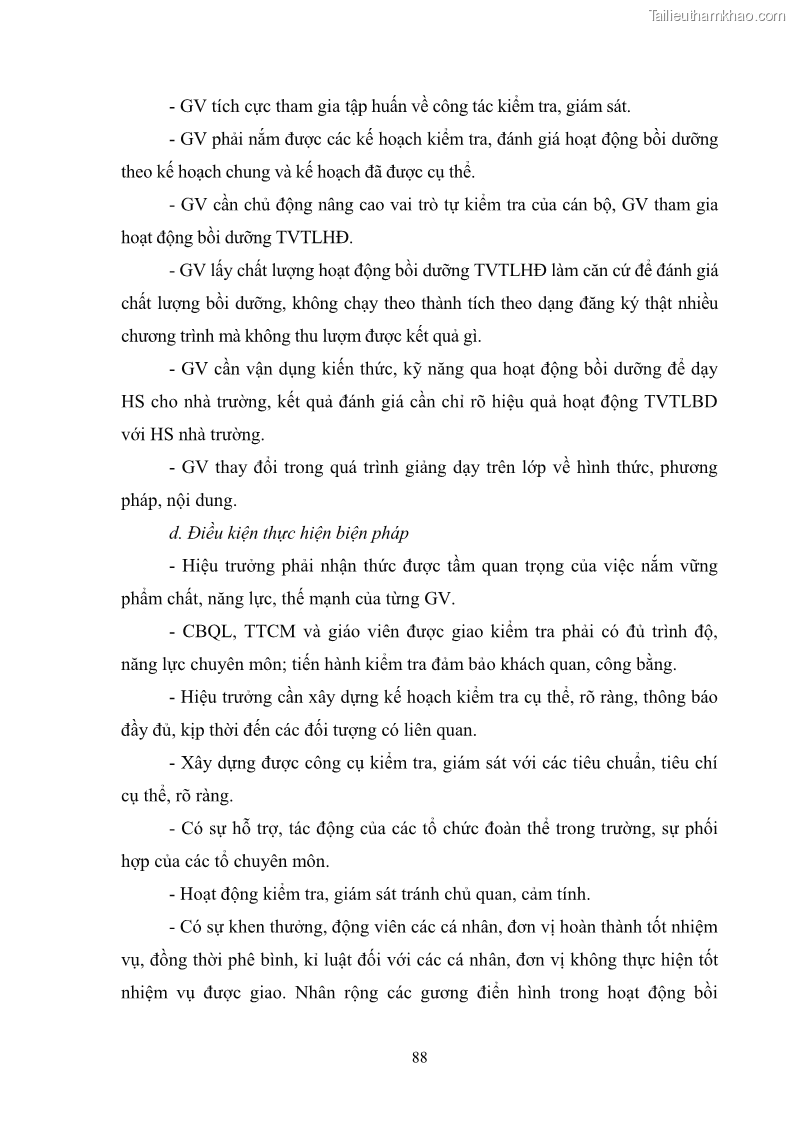 Luận văn thạc sĩ khoa học giáo dục Quản lý bồi dưỡng năng lực tư vấn tâm lý học đường cho giáo viên ở các trường trung học cơ sở thành phố Móng Cái, tỉnh Quảng Ninh - 9 Trang 100