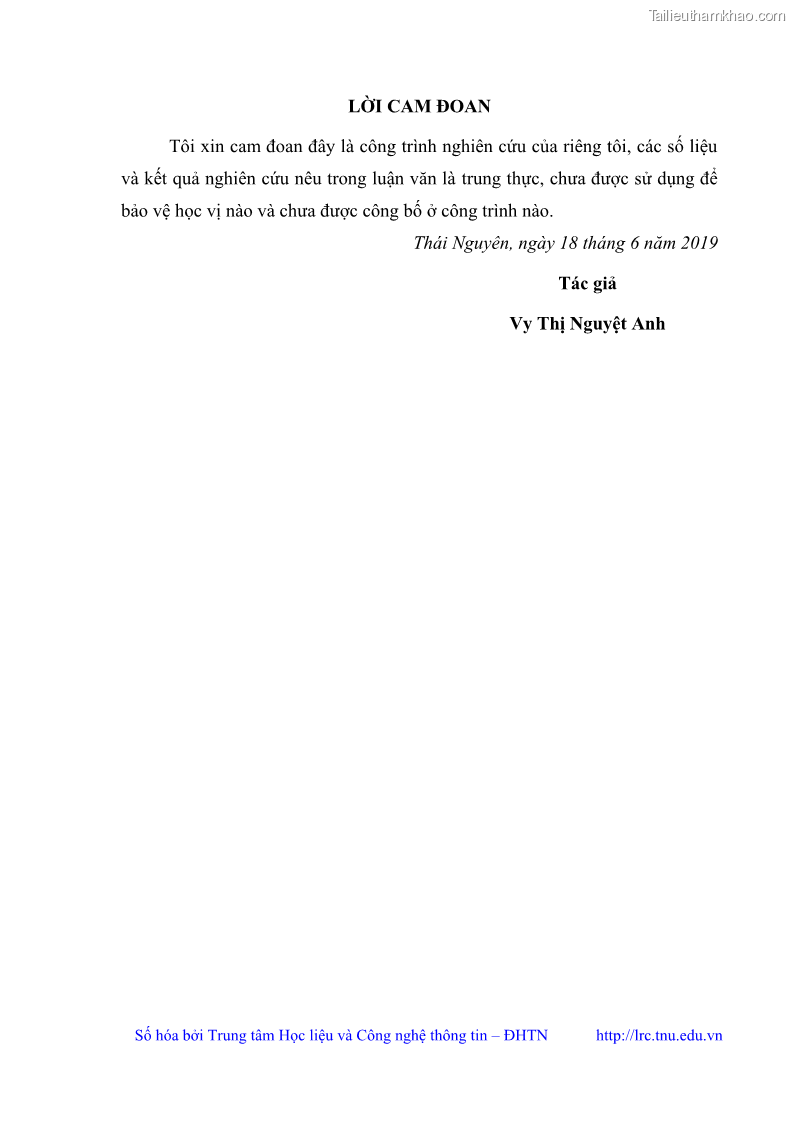 Luận văn thạc sĩ khoa học giáo dục Quản lý dạy học nghề phổ thông tại Trung tâm giáo dục nghề nghiệp - Giáo dục thường xuyên huyện Hòa An, tỉnh Cao Bằng - 1 Trang 3