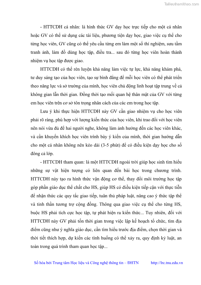 Luận văn thạc sĩ khoa học giáo dục Quản lý dạy học nghề phổ thông tại Trung tâm giáo dục nghề nghiệp - Giáo dục thường xuyên huyện Hòa An, tỉnh Cao Bằng - 4 Trang 39